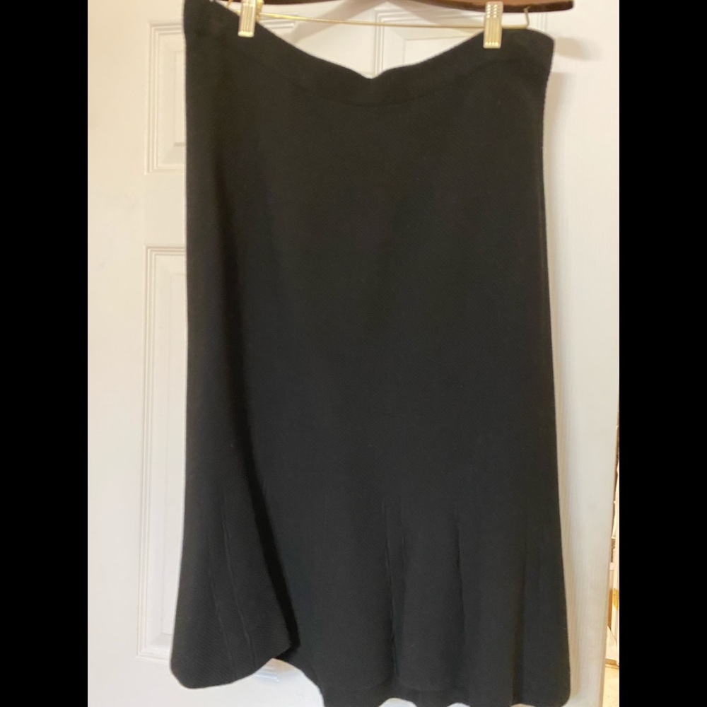 Rachel Roy black knit skirt